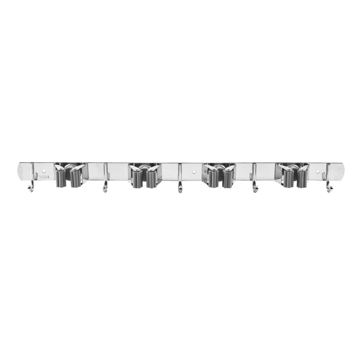 Maclean wandrek voor tuingereedschap en dweilen, van staal, met haken, max. draagvermogen 20 kg, breedte 49 cm, MC-184, 2 stuks