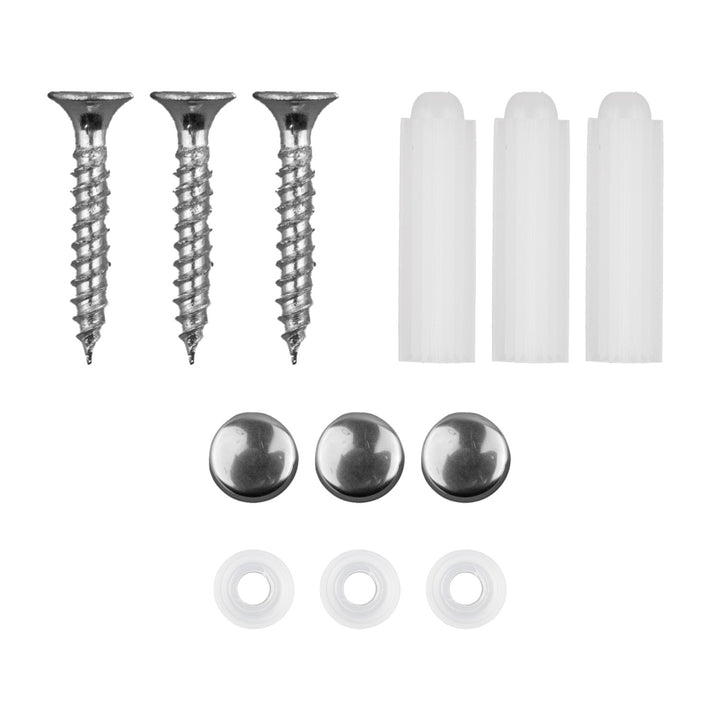 Maclean wandrek voor tuingereedschap en dweilen, van staal, met haken, max. draagvermogen 20 kg, breedte 49 cm, MC-184, 2 stuks