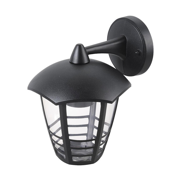 Rabalux wandlamp, voor buiten, IP44, E27, max. 60 W, zwart, Marseille, 2 stuks