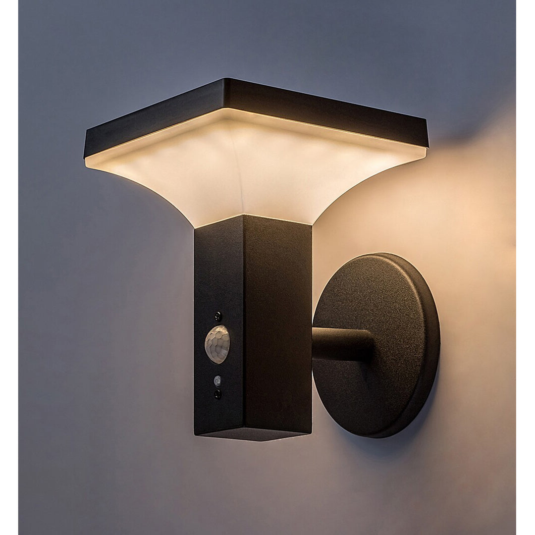 Rabalux-lamp, wandlamp, voor buiten, op zonne-energie, IP44, LED 4 W, Geleen, 2 stuks