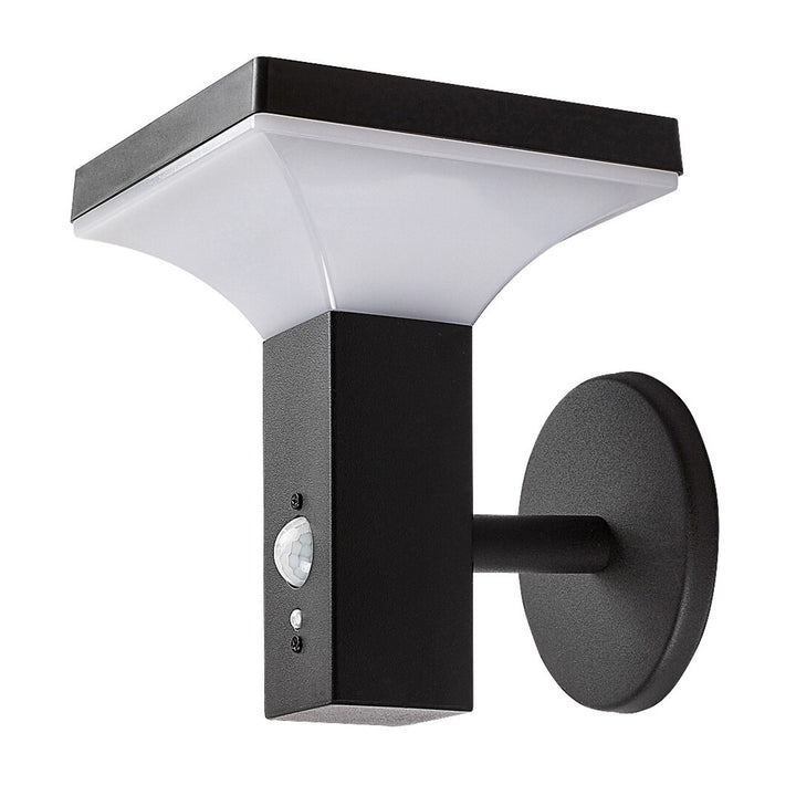 Rabalux-lamp, wandlamp, voor buiten, op zonne-energie, IP44, LED 4 W, Geleen, 4 stuks