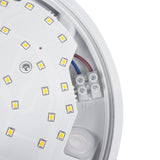 Maclean LED-lamp met bewegingssensor, PIR-sensor, kleur: wit, 15 W, IP54, 1100 lm, neutrale lichtkleur, MCE291 W, 2 stuks