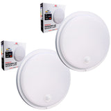 Maclean LED-lamp met bewegingssensor, PIR-sensor, kleur: wit, 10 W, IP65, 1000 lm, neutraal wit, MCE525 W, 2 stuks