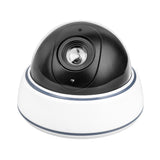 DC2300 dome-vormige nepcamera met knipperende LED, 2 stuks + 6 AA-batterijen van Varta Industrial