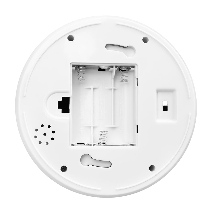 DC2300 dome-vormige nepcamera met knipperende LED, 2 stuks + 6 AA-batterijen van Varta Industrial