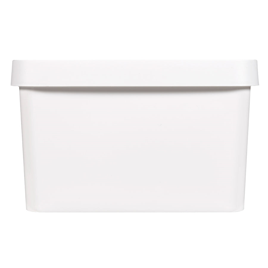 Curver Infinity-bak met deksel, 17 liter, wit, 2 stuks