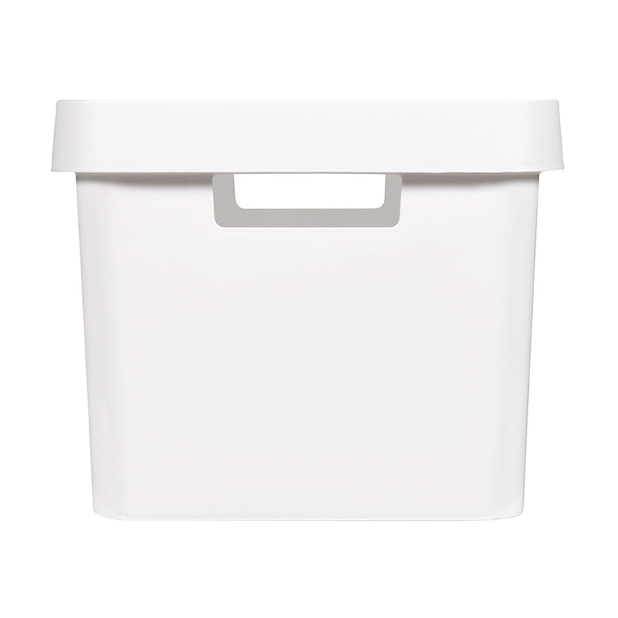 Curver Infinity-bak met deksel, 17 liter, wit, 3 stuks