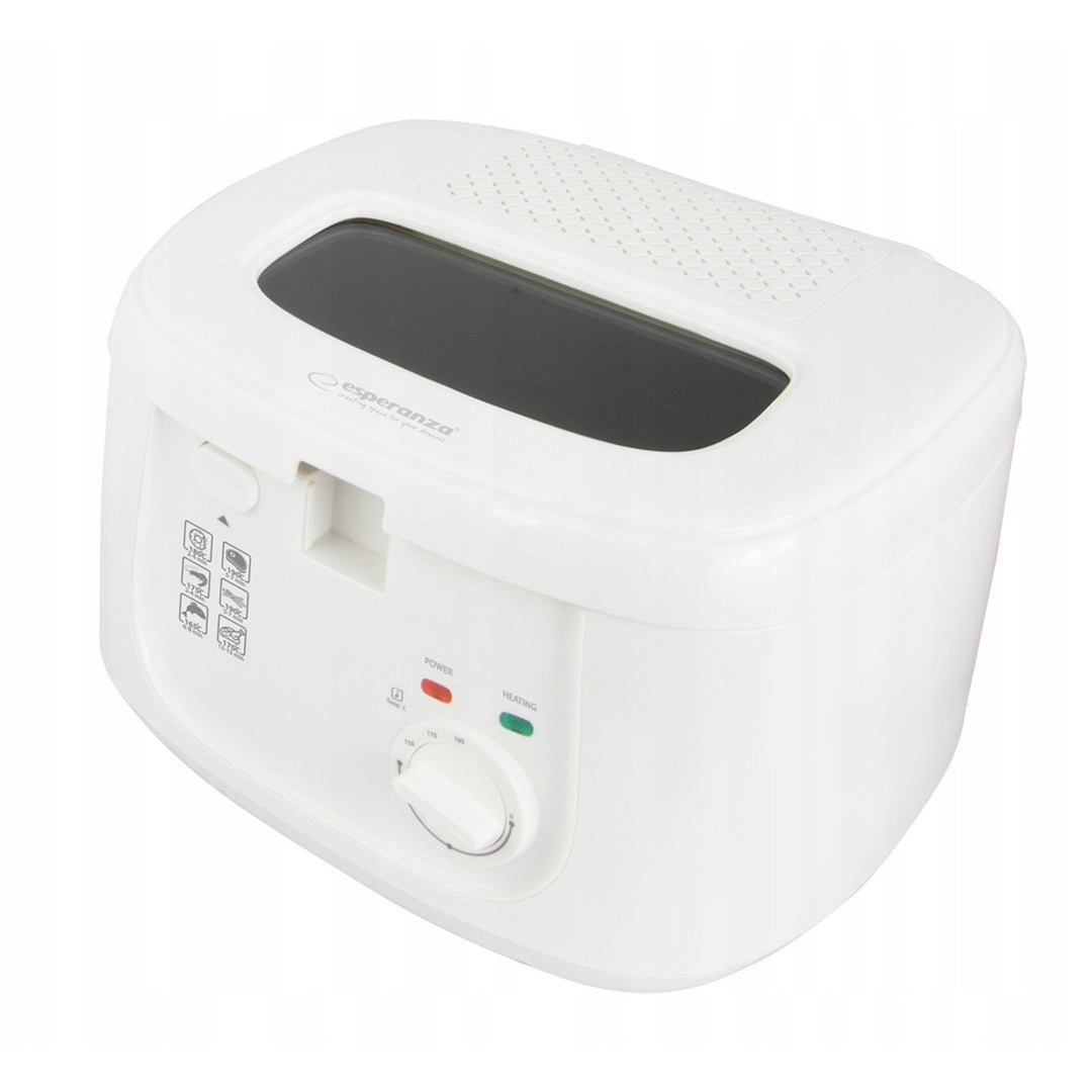 Frituurpan Esperanza SPRING ROLL, 2,5 l, 1800 W, temperatuurregeling, Esperanza