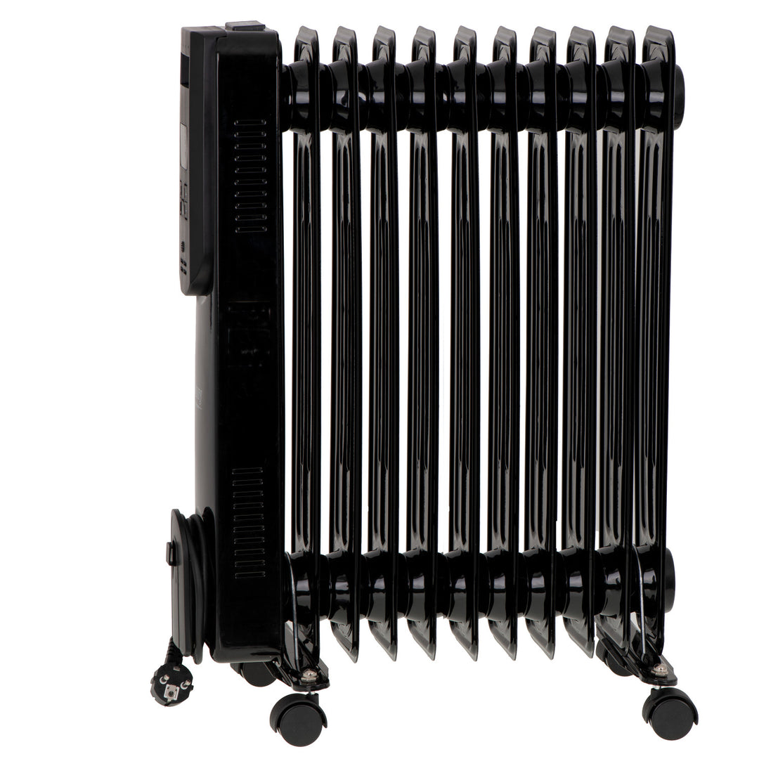 Oliekachel, 11 ribben, 2500 W, afstandsbediening, LED-display, thermostaat, Camry CR 7813