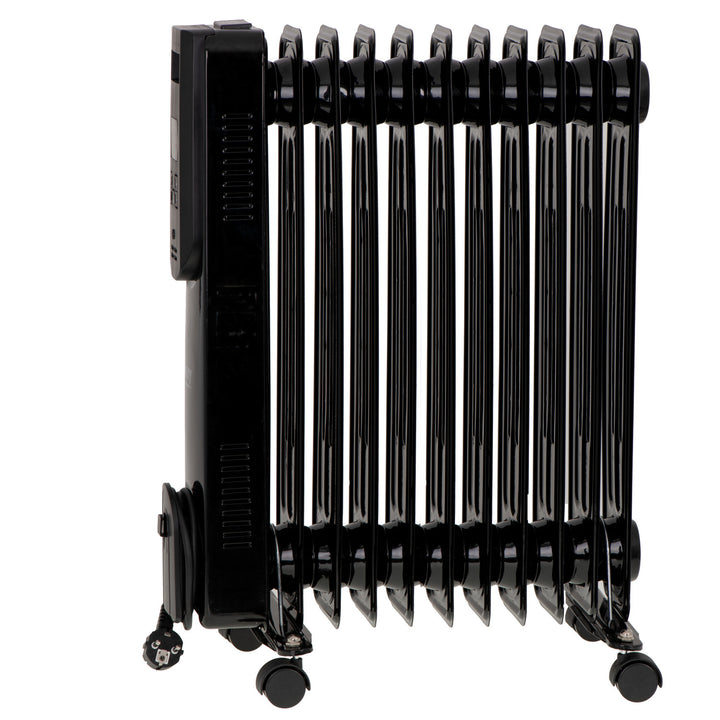 Oliekachel, 11 ribben, 2500 W, afstandsbediening, LED-display, thermostaat, Camry CR 7813