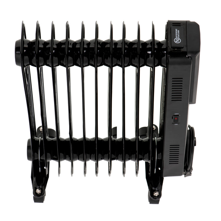 Oliekachel, 11 ribben, 2500 W, afstandsbediening, LED-display, thermostaat, Camry CR 7813