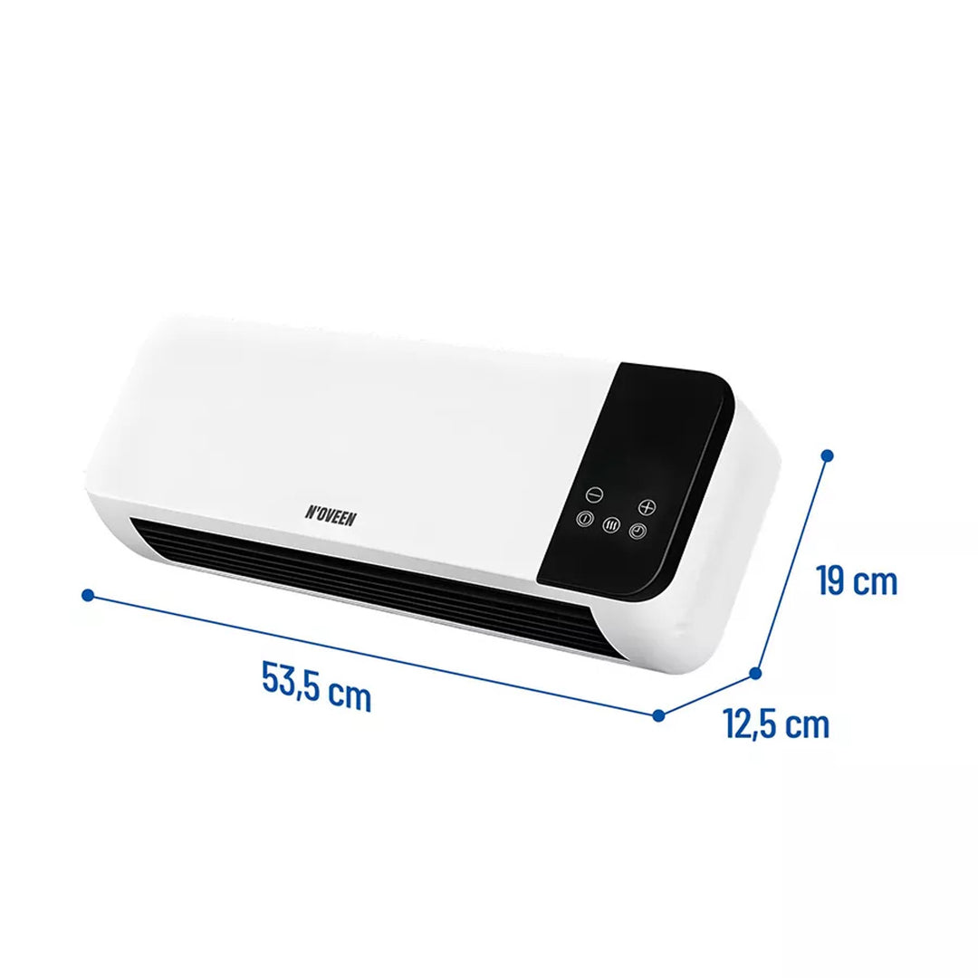 Lucht- en verwarmingsgordijn, heteluchtventilator, 2000 W, Noveen