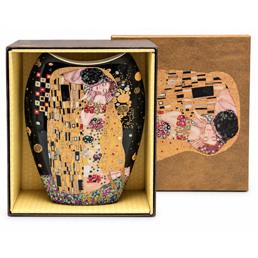 Porseleinen vaas Gustav Klimt De Kus van koningin Isabella