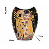 Porseleinen vaas Gustav Klimt De Kus van koningin Isabella