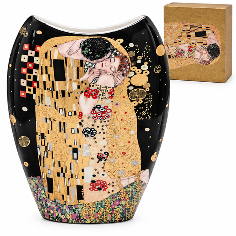Porseleinen vaas Gustav Klimt De Kus van koningin Isabella