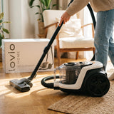 LOVIO VacuuFlex L PRO LVCVC004 stofzuiger zonder zak, 899 W, 3 l, met afstandsbediening