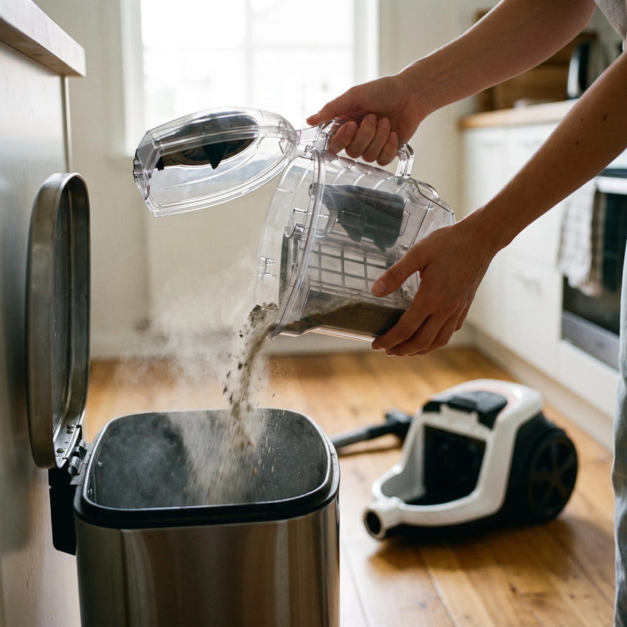 LOVIO VacuuFlex L PRO LVCVC004 stofzuiger zonder zak, 899 W, 3 l, met afstandsbediening