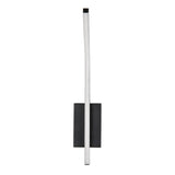 Tilmann wandlamp voor binnen, zwart, LED 10 W, 550 lm, 4000 K, H 36 cm, IP44, aanraakbediening, 75088