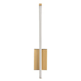 Tilmann wandlamp voor binnen, goudkleurig, LED 10 W, 550 lm, 4000 K, H 36 cm, IP44, aanraakbediening, 75089