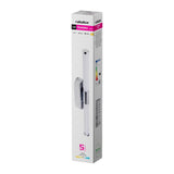 Tenebra wandlamp voor binnen, LED 6 W, 730 lm, 4000 K, L 40 cm, IP44, chroom, 75094
