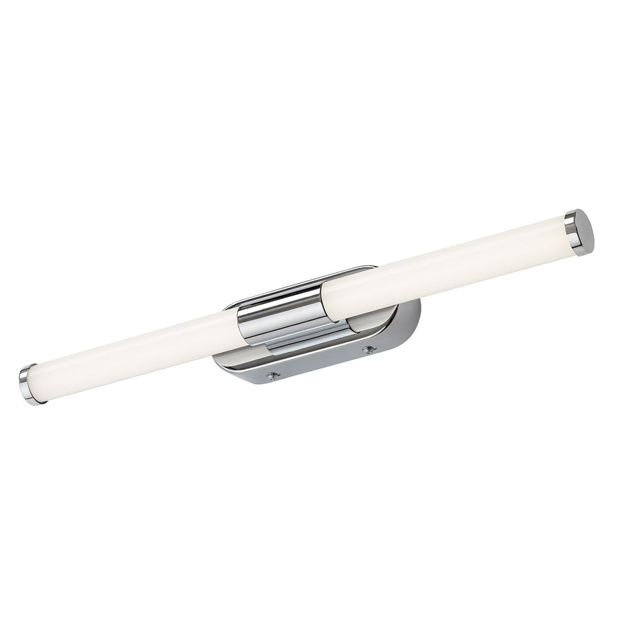 Tenebra wandlamp voor binnen, LED 6 W, 730 lm, 4000 K, L 40 cm, IP44, chroom, 75094