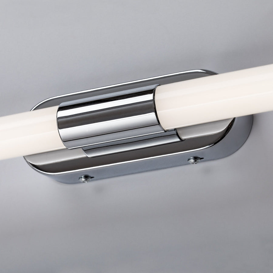 Tenebra wandlamp voor binnen, LED 8 W, 1000 lm, 4000 K, L 60 cm, IP44, chroom, 75095