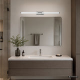 Tenebra wandlamp voor binnen, LED 8 W, 1000 lm, 4000 K, L 60 cm, IP44, chroom, 75095