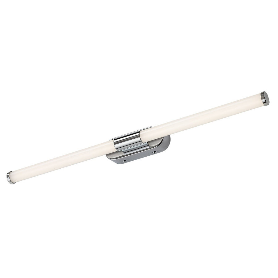 Tenebra wandlamp voor binnen, LED 8 W, 1000 lm, 4000 K, L 60 cm, IP44, chroom, 75095