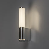 Tenero wandlamp voor binnen, LED 6 W, 4000 K, 600 lm, H 29 cm, chroom, IP44, 75100