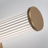 Badkamerwandlamp, Calyn, LED 8 W, 4000 K, 620 lm, L 40 cm, goudkleurig, IP44, 75104