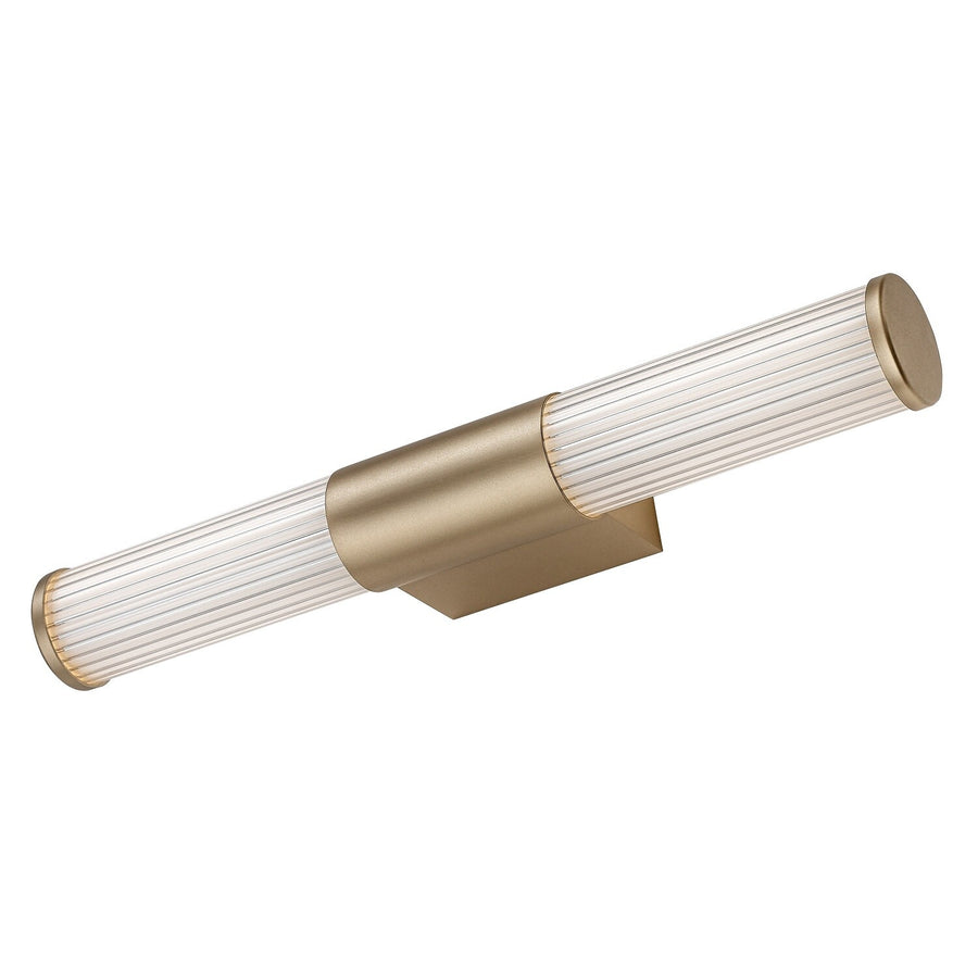 Badkamerwandlamp, Calyn, LED 8 W, 4000 K, 620 lm, L 40 cm, goudkleurig, IP44, 75104