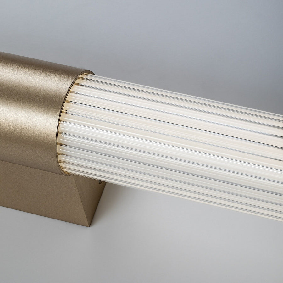 Badkamerwandlamp, Calyn, LED 15 W, 4000 K, 1450 lm, L 60 cm, goudkleurig, IP44, 75105