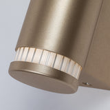 Badkamerwandlamp, Calyn, LED 6 W, 4000 K, 530 lm, H 29 cm, goudkleurig, IP44, 75106