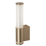 Badkamerwandlamp, Calyn, LED 6 W, 4000 K, 530 lm, H 29 cm, goudkleurig, IP44, 75106