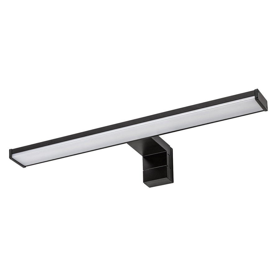 Badkamerwandlamp, Seyra, LED 8 W, 4000 K, 650 lm, L 40 cm, zwart, IP44, 75112