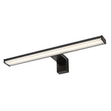 Badkamerwandlamp, Seyra, LED 8 W, 4000 K, 650 lm, L 40 cm, zwart, IP44, 75112