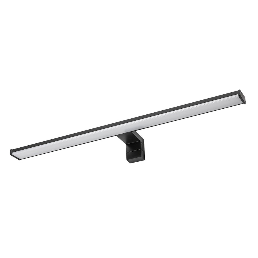 Badkamerwandlamp, Seyra, LED 12 W, 4000 K, 910 lm, L 60 cm, zwart, IP44, 75113