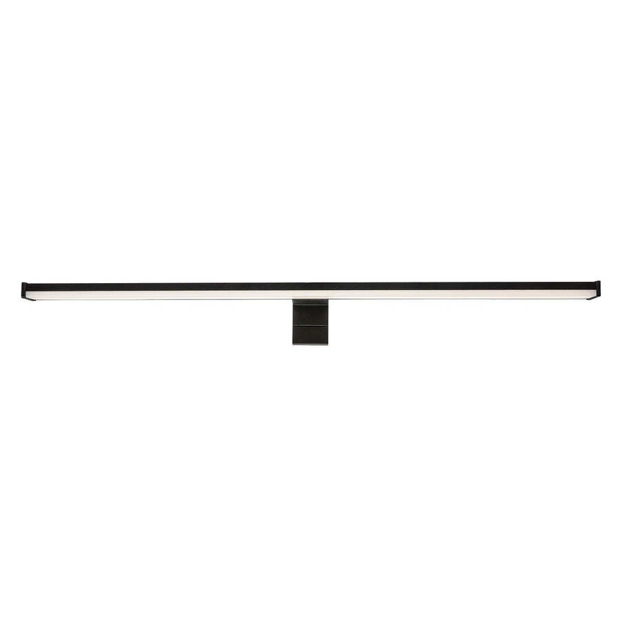 Badkamerwandlamp, Seyra, LED 12 W, 4000 K, 910 lm, L 60 cm, zwart, IP44, 75113