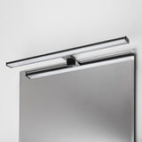 Badkamerwandlamp, Seyra, LED 12 W, 4000 K, 910 lm, L 60 cm, zwart, IP44, 75113