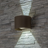 Buitenwandlamp, Virna, LED 5 W, 420 lm, lichtkleur 2700, 4000, 6500 K, IP54, grijs-beige, 77217