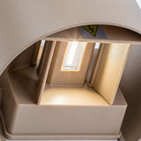 Buitenwandlamp, Virna, LED 5 W, 420 lm, lichtkleur 2700, 4000, 6500 K, IP54, grijs-beige, 77217