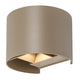 Buitenwandlamp, Virna, LED 5 W, 420 lm, lichtkleur 2700, 4000, 6500 K, IP54, grijs-beige, 77217