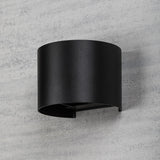 Buitenwandlamp, Virna, LED 5 W, 420 lm, lichtkleur 2700, 4000, 6500 K, IP54, zwart, 77218