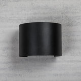 Buitenwandlamp, Virna, LED 5 W, 420 lm, lichtkleur 2700, 4000, 6500 K, IP54, zwart, 77218