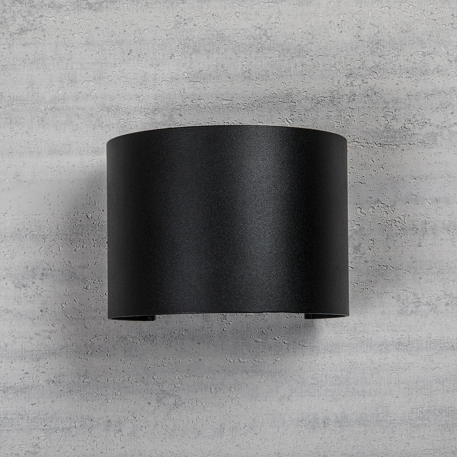 Buitenwandlamp, Virna, LED 5 W, 420 lm, lichtkleur 2700, 4000, 6500 K, IP54, zwart, 77218