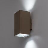 Buitenwandlamp, Urfa, LED 18 W, 1800 lm, lichtkleur 2700, 4000, 6500 K, H 16 cm, IP65, grijs-beige, 77215