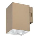 Buitenwandlamp, Urfa, LED 9 W, 900 lm, kleurtemperatuur 2700, 4000, 6500 K, H 11,5 cm, IP65, grijs-beige, 77216