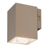 Buitenwandlamp, Urfa, LED 9 W, 900 lm, kleurtemperatuur 2700, 4000, 6500 K, H 11,5 cm, IP65, grijs-beige, 77216