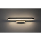 Badkamerwandlamp, Odran, LED 15 W, 1200 lm, 4000 K, L 40 cm, gunmetal, IP44, 75114