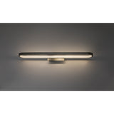 Badkamerwandlamp, Odran, LED 18 W, 1350 lm, 4000 K, L 60 cm, gunmetal, IP44, 75115